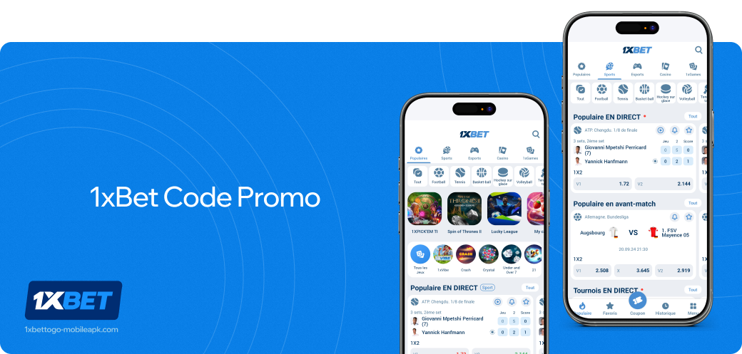 1xbet betapk Togo Code Promo