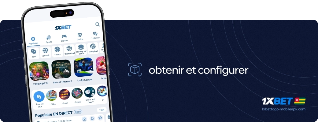 1xbet Betapk Togo Obtenir et configurer